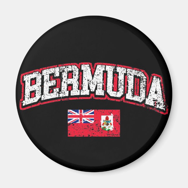 Íman Bandeira das Bermudas (Frente)