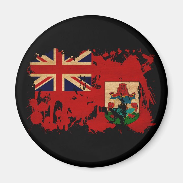 Íman Bandeira das Bermudas (Frente)
