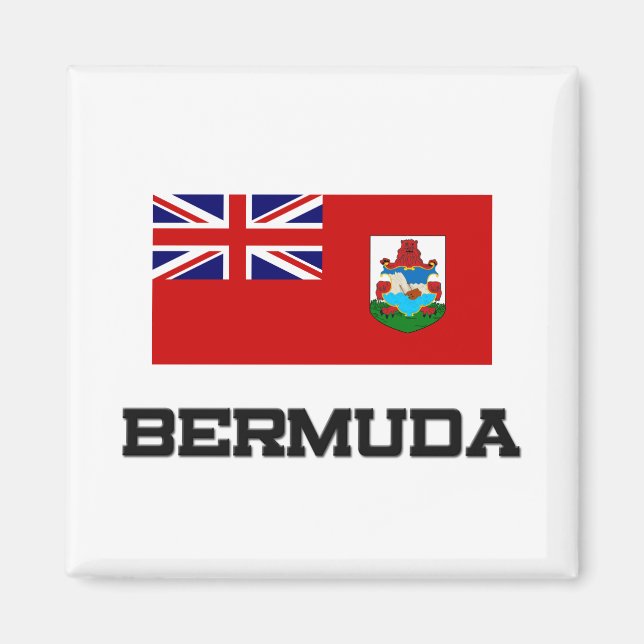Íman Bandeira das Bermudas (Frente)
