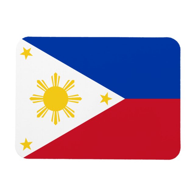 Íman Bandeira das Filipinas (Horizontal)