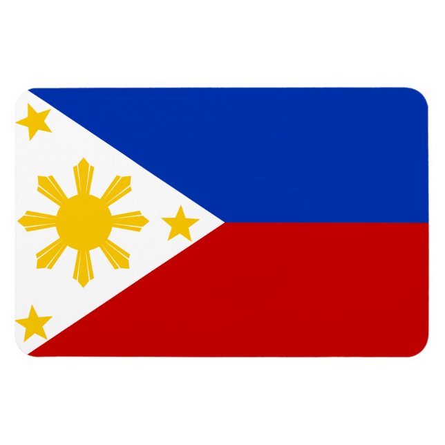 Íman Bandeira das Filipinas (Horizontal)