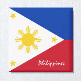 Íman Bandeira das Filipinas e fãs de férias e esporte n