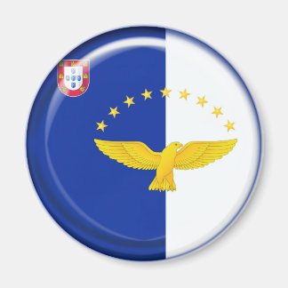 Íman Bandeira das ilhas Açores