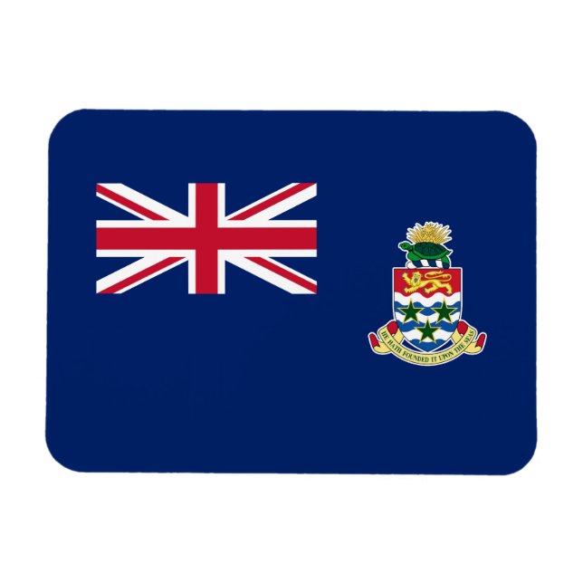 Íman Bandeira das Ilhas Cayman (Horizontal)