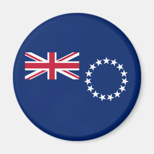 Íman Bandeira das Ilhas Cook