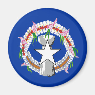 Íman Bandeira das Ilhas Marianas nortes