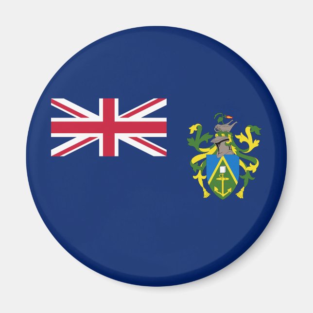 Íman Bandeira das Ilhas Pitcairn (Frente)