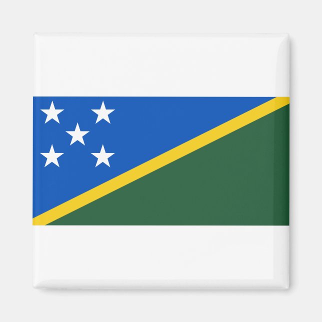 Íman Bandeira das Ilhas Salomão (Frente)
