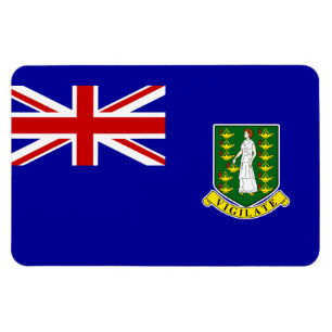 Íman Bandeira das Ilhas Virgens Britânicas