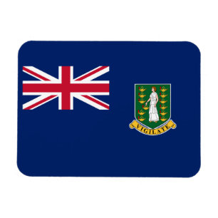 Íman Bandeira das Ilhas Virgens Britânicas