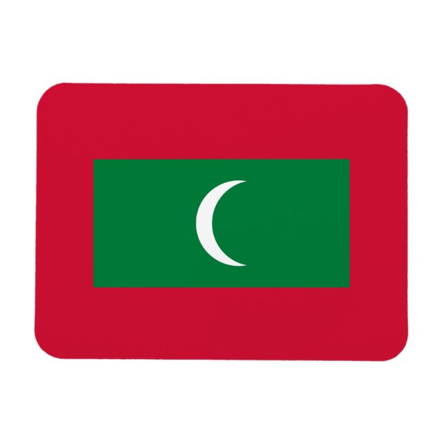 Íman Bandeira das Maldivas (Horizontal)