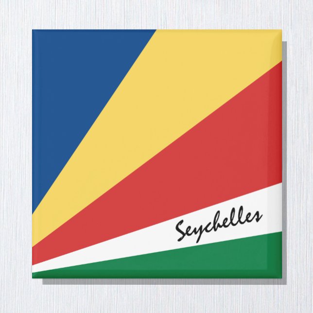 Íman Bandeira das Seicheles e fãs de férias/esportes af (Criador carregado)