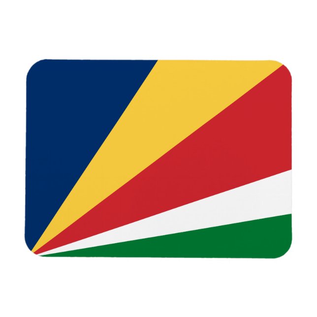 Íman Bandeira das Seychelles (Horizontal)