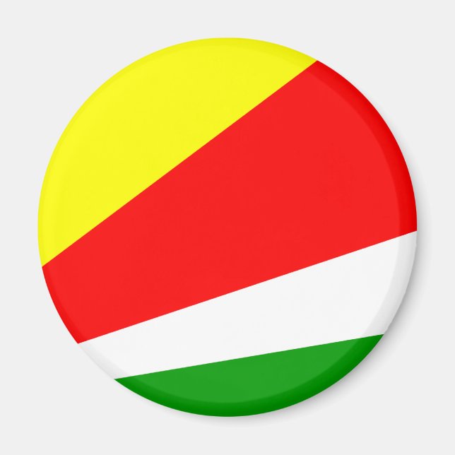 Íman Bandeira das Seychelles (Frente)