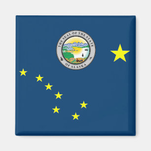 Íman Bandeira de Alaska