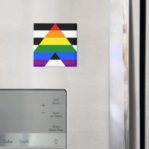 Íman Bandeira de aliado straight da SlipperyJoe lisa ar