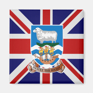 Íman Bandeira de alta qualidade de Ilhas Falkland