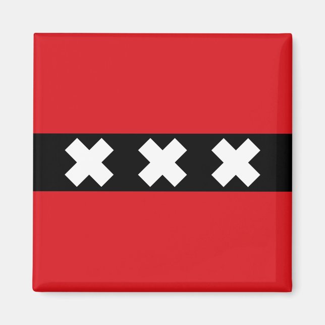 Íman Bandeira de Amesterdã (Frente)