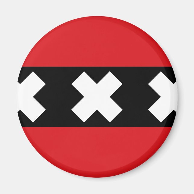 Íman Bandeira de Amesterdã (Frente)