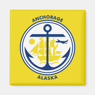 Íman Bandeira de Anchorage, Alasca