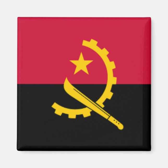 Íman Bandeira de Angola (Frente)