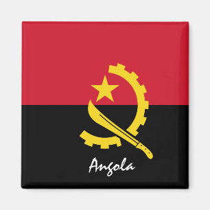 Íman Bandeira de Angola e adeptos do esporte na África