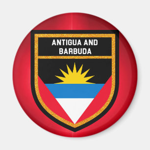 Íman Bandeira de Antígua e de Barbuda