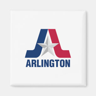 Íman Bandeira de Arlington, Texas Magnet