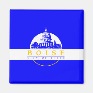 Íman Bandeira de Boise (Cidade de Idaho)