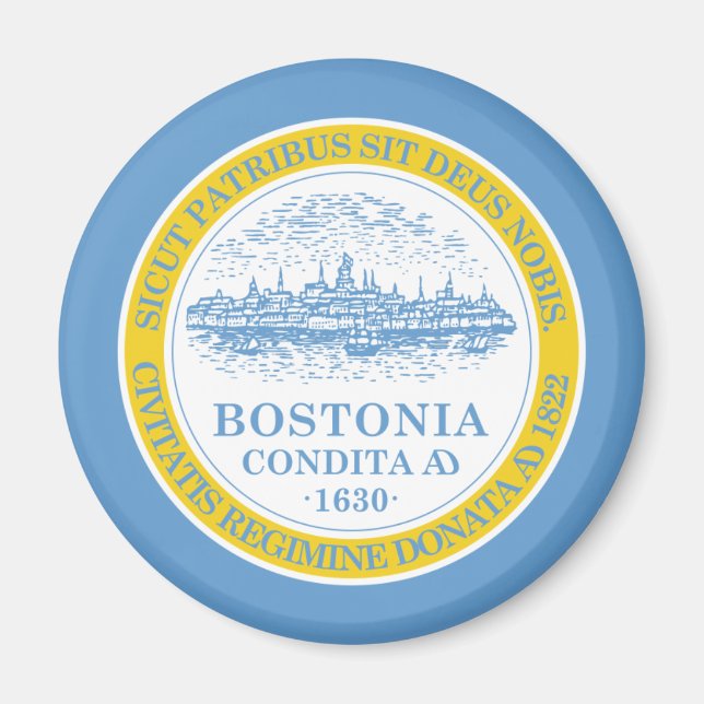 Íman Bandeira de Boston (Frente)