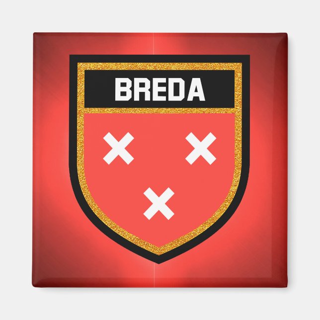 Íman Bandeira de Breda (Frente)