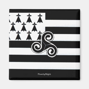 Íman Bandeira de Brittany (bretão)