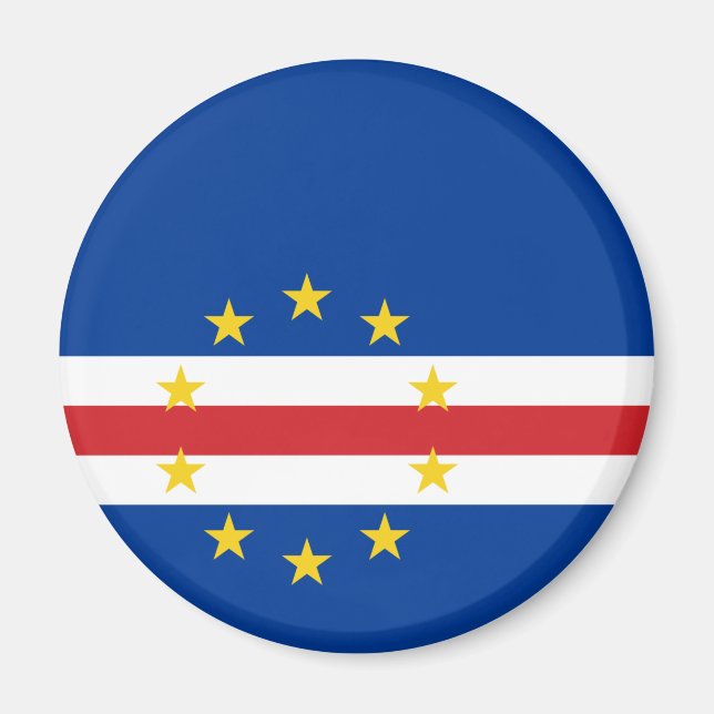 Íman Bandeira de Cabo Verde (Frente)