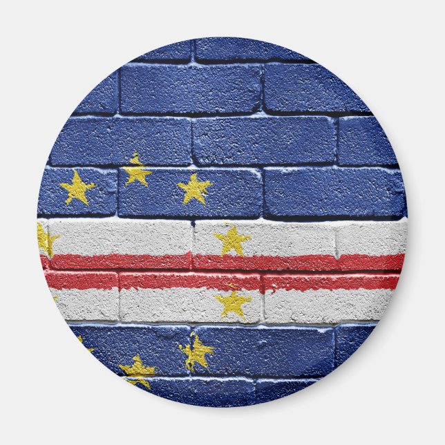 Íman Bandeira de Cabo Verde (Frente)