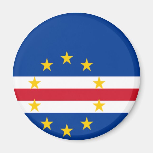Íman Bandeira de Cabo Verde (Frente)