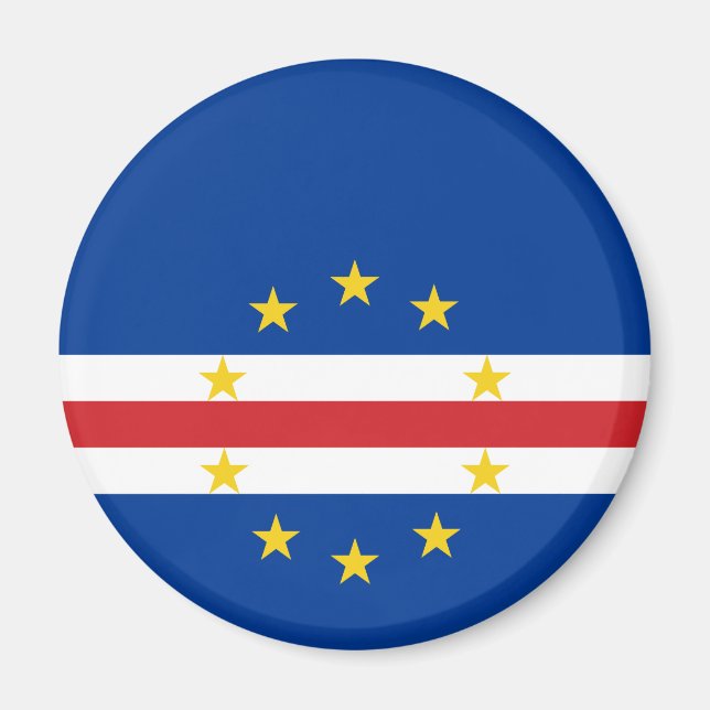 Íman Bandeira de Cabo Verde (Frente)