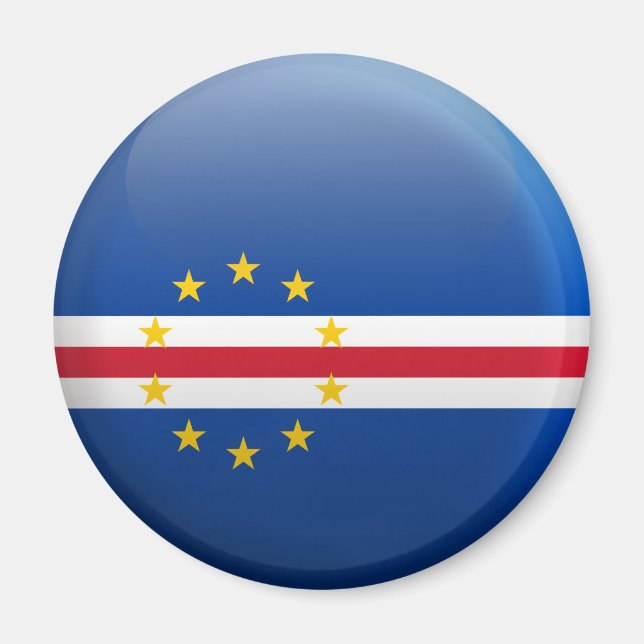 Íman Bandeira de Cabo Verde (Frente)