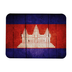 Íman Bandeira de Cambodia; Cambodian; Khmer
