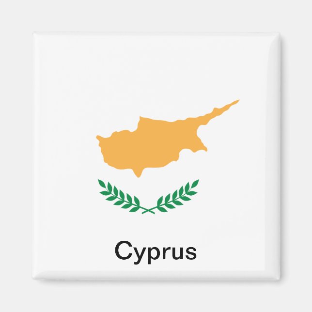 Íman Bandeira de Chipre (Frente)