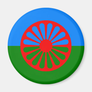 Íman Bandeira de cigana oficial da Romênia