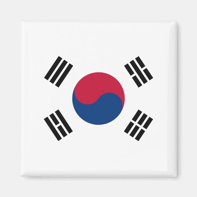 Íman Bandeira de Coreia do Sul (Frente)