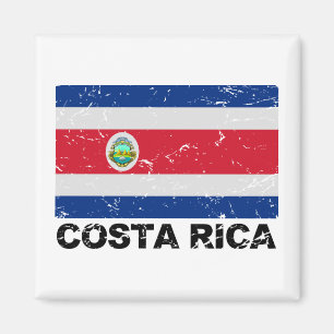 Íman Bandeira de Costa Rica Vintage