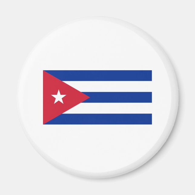 Íman Bandeira de Cuba (Frente)
