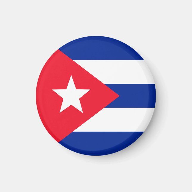 Íman Bandeira de Cuba (Frente)