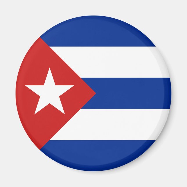 Íman Bandeira de Cuba (Frente)