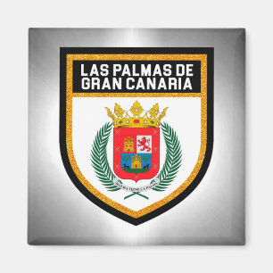 Íman Bandeira de de Gran Canaria do Las Palmas