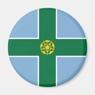 Íman Bandeira de Derbyshire (Condado de England, Reino 