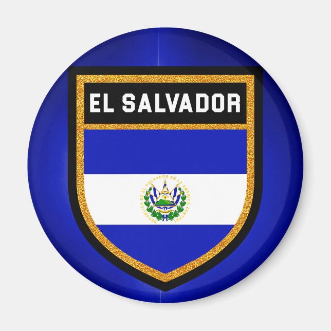 Íman Bandeira de El Salvador (Frente)