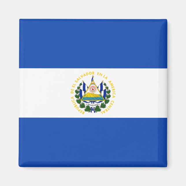 Íman Bandeira de El Salvador (Frente)