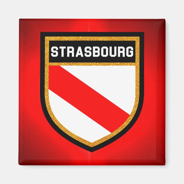 Íman Bandeira de Estrasburgo (Frente)
